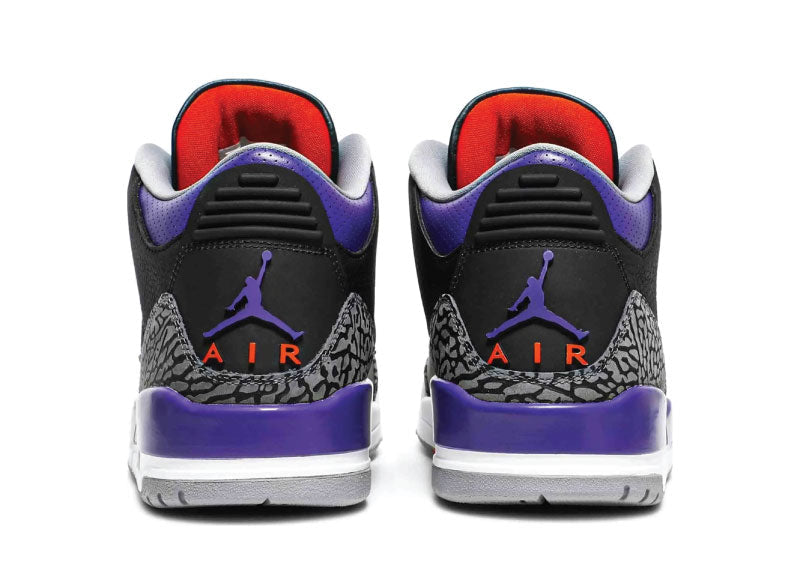 Air Jordan 3 Court Purple sneaker product image 3 | Foot Spikes