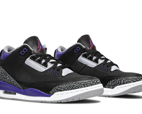Air Jordan 3 Court Purple sneaker product image 2 | Foot Spikes