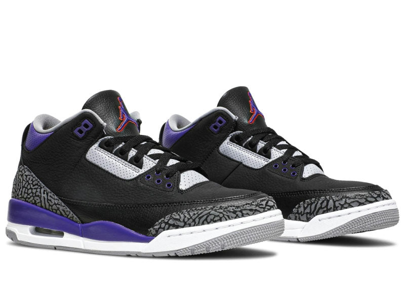Air Jordan 3 Court Purple sneaker product image 2 | Foot Spikes
