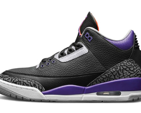 Air Jordan 3 Court Purple sneaker product image 1 | Foot Spikes