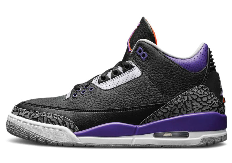 Air Jordan 3 Court Purple sneaker product image 1 | Foot Spikes