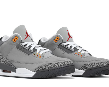 Air Jordan 3 Retro Cool Grey sneaker product image 2 | Foot Spikes