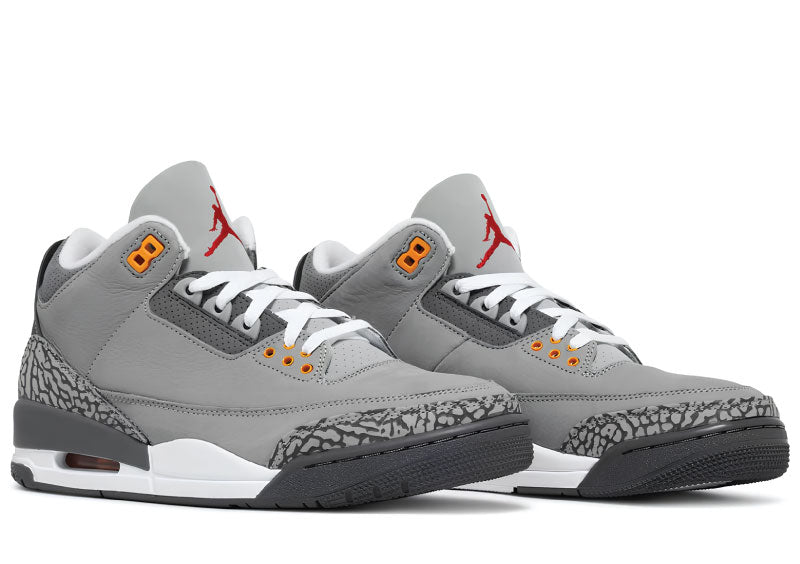 Air Jordan 3 Retro Cool Grey sneaker product image 2 | Foot Spikes