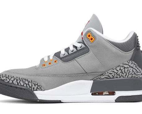 Air Jordan 3 Retro Cool Grey sneaker product image 1 | Foot Spikes