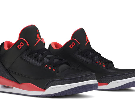 Air Jordan 3 Retro Crimson sneaker product image 2 | Foot Spikes