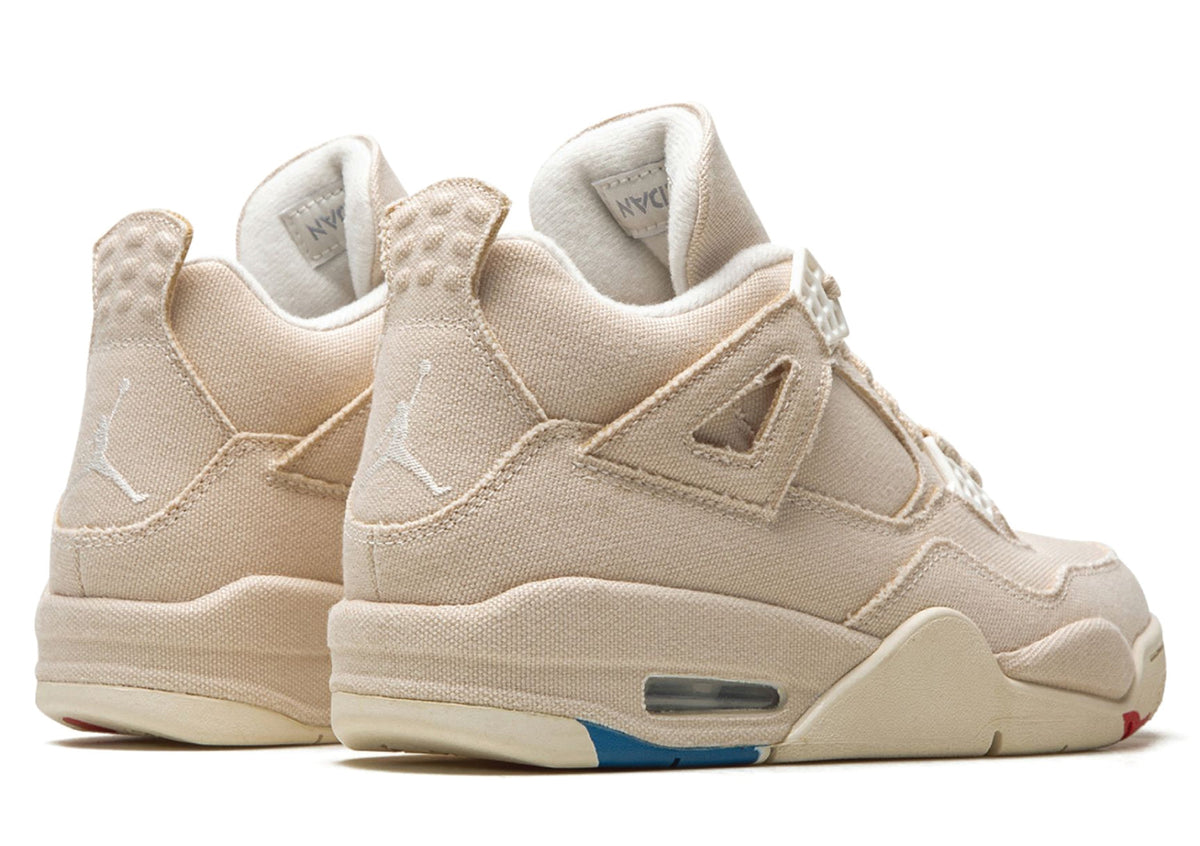 Air Jordan 4 Blank Canvas Womens sneaker product image 3 | Foot Spikes