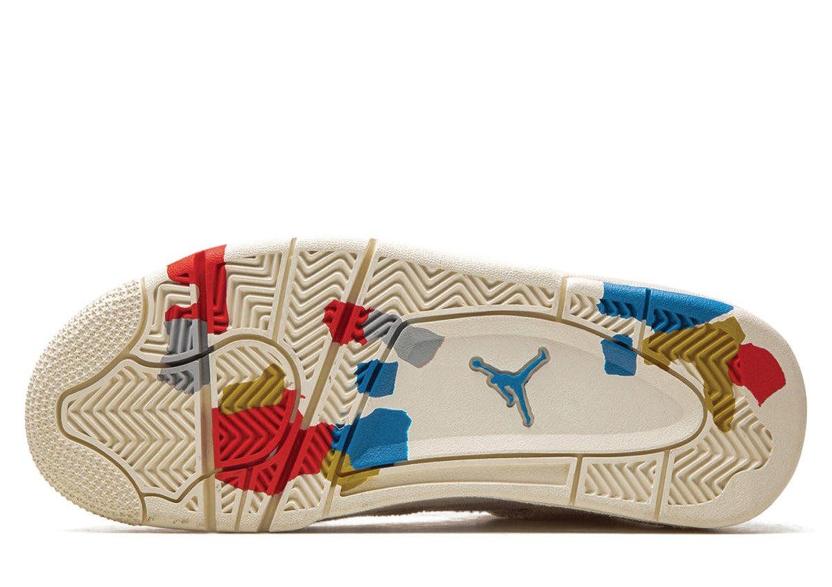 Air Jordan 4 Blank Canvas Womens sneaker product image 4 | Foot Spikes