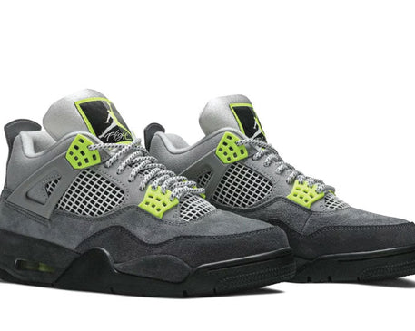 Air Jordan 4 Retro SE 95 Neon sneaker product image 2 | Foot Spikes