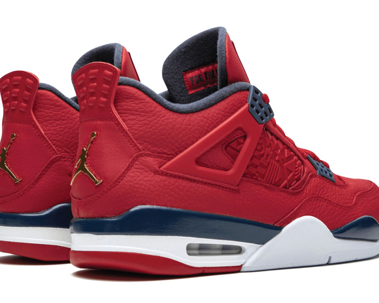 Air Jordan 4 Retro Fiba 2019 sneaker product image 3 | Foot Spikes