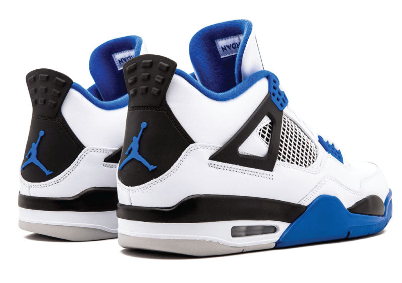 Air Jordan 4 Retro Motorsport Blue sneaker product image 3 | Foot Spikes