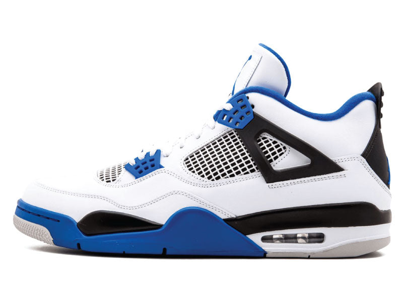 Air Jordan 4 Retro Motorsport Blue sneaker product image 1 | Foot Spikes