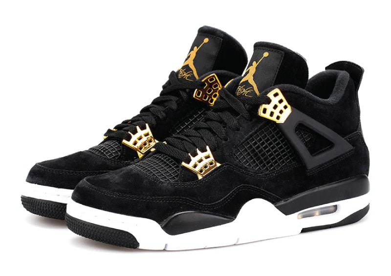 Air Jordan 4 Retro Royalty Black sneaker product image 2 | Foot Spikes