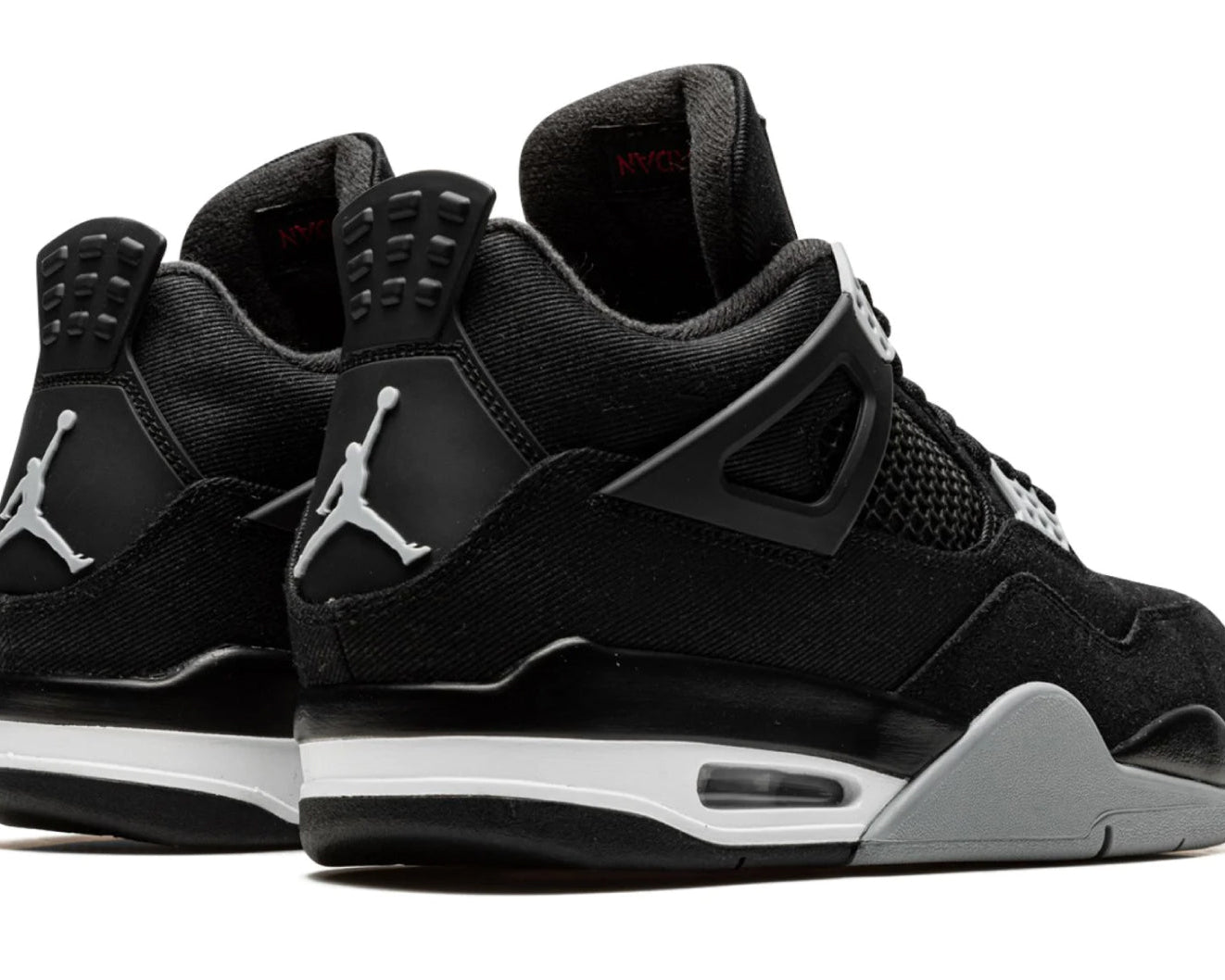 Air Jordan 4 Retro SE Black Canvas sneaker product image 2 | Foot Spikes