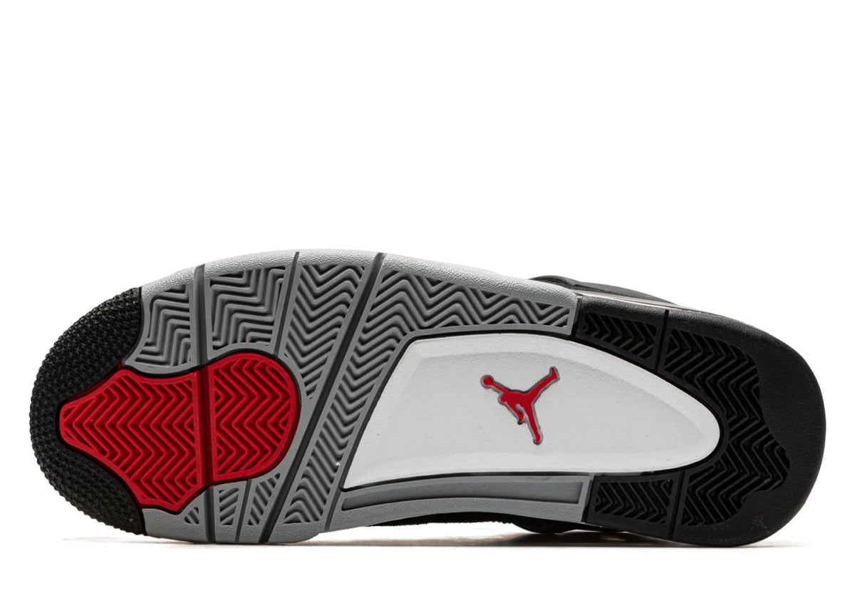 Air Jordan 4 Retro SE Black Canvas sneaker product image 4 | Foot Spikes