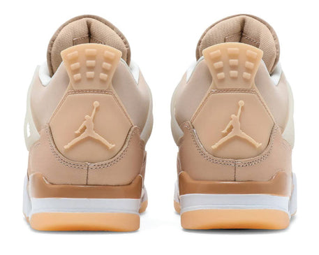 Air Jordan 4 Retro Shimmer Tan Women's sneaker product image 3 | Foot Spikes