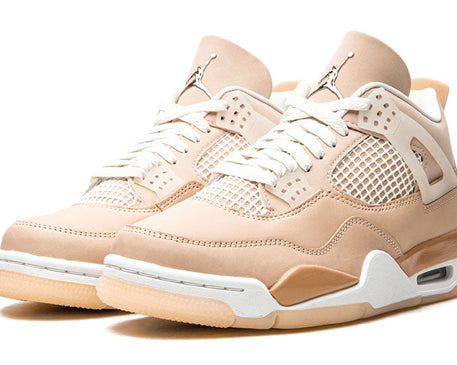 Air Jordan 4 Retro Shimmer Tan Women's sneaker product image 2 | Foot Spikes