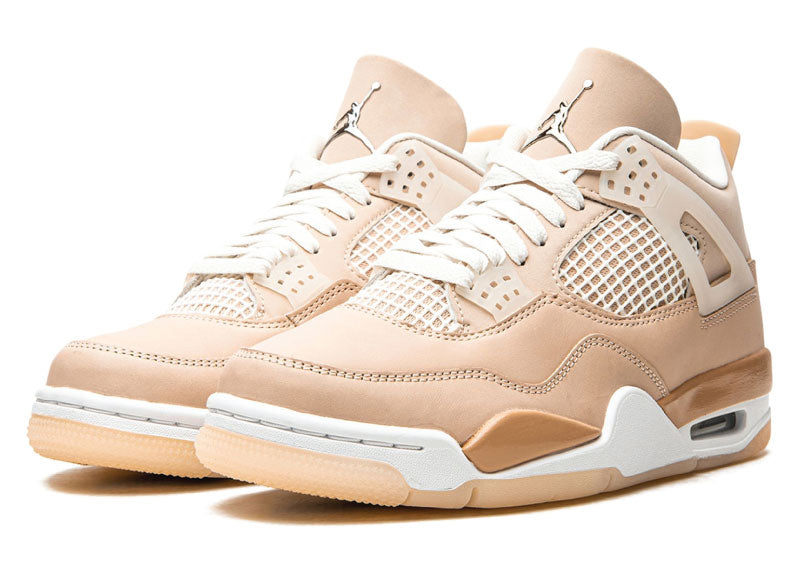 Air Jordan 4 Retro Shimmer Tan Women's sneaker product image 2 | Foot Spikes
