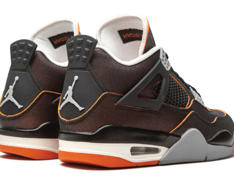 Air Jordan 4 Retro Starfish Orange Womens sneaker product image 3 | Foot Spikes