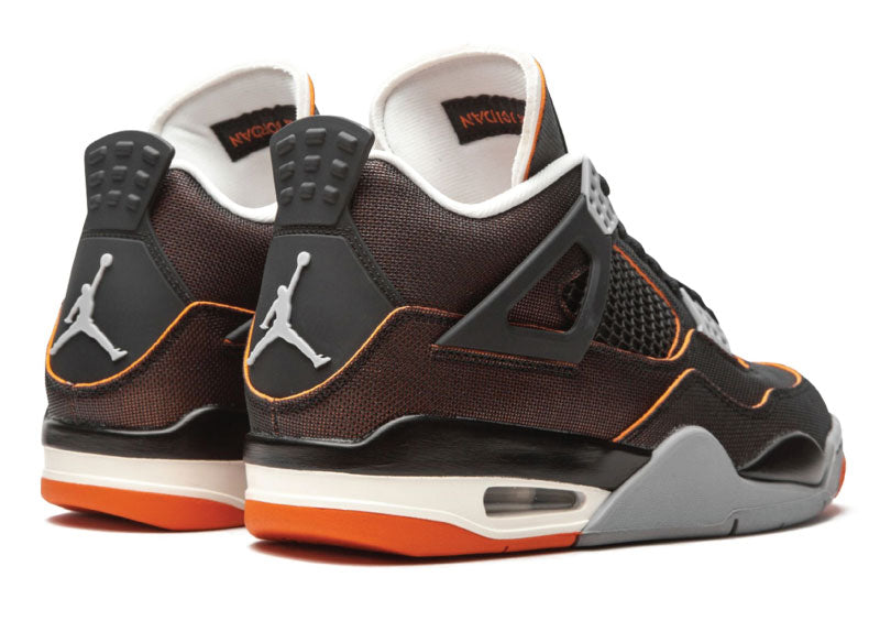Air Jordan 4 Retro Starfish Orange Womens sneaker product image 3 | Foot Spikes