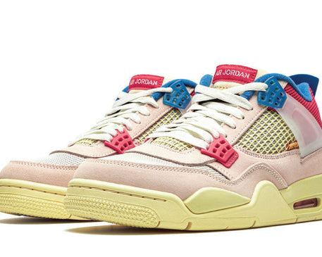 Air Jordan 4 Retro Union Guava Ice Pink sneaker product image 2 | Foot Spikes