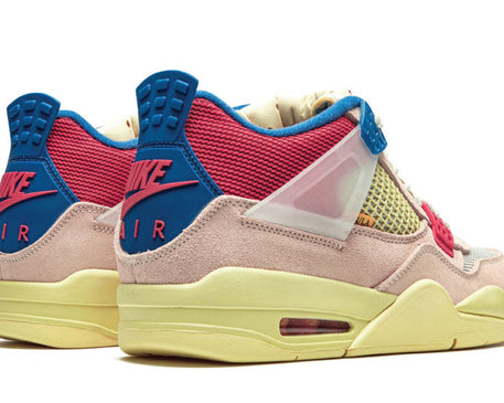 Air Jordan 4 Retro Union Guava Ice Pink sneaker product image 3 | Foot Spikes