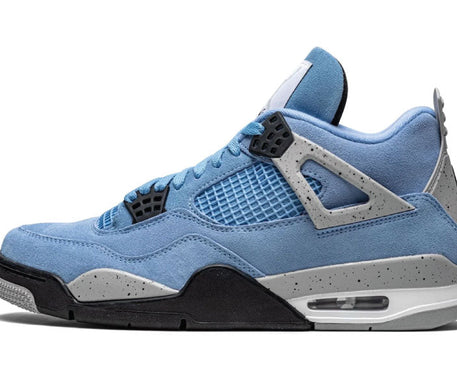 Air Jordan 4 Retro University Blue sneaker product image 1 | Foot Spikes