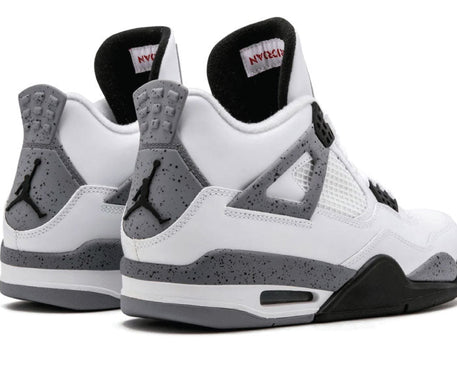 Air Jordan 4 Retro White Cement sneaker product image 3 | Foot Spikes