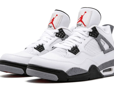 Air Jordan 4 Retro White Cement sneaker product image 2 | Foot Spikes