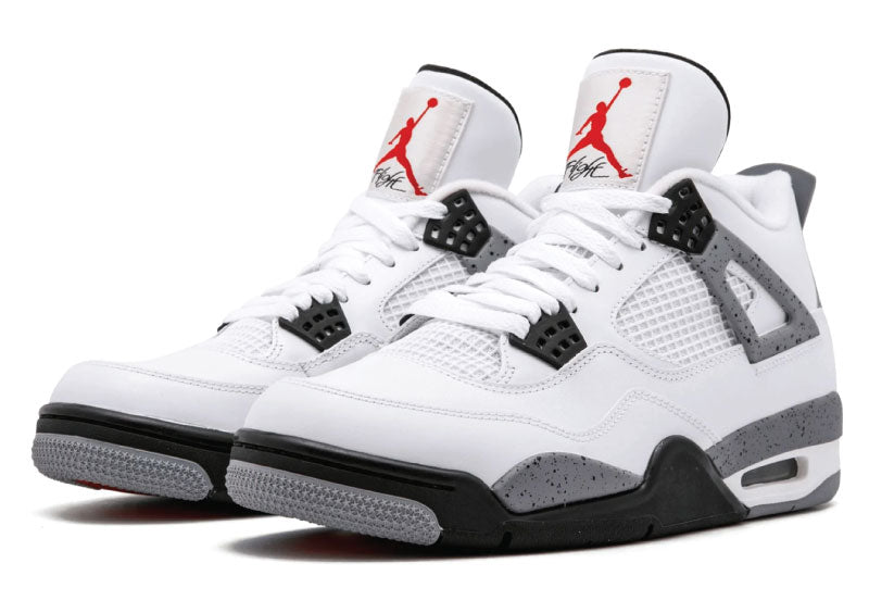 Air Jordan 4 Retro White Cement sneaker product image 2 | Foot Spikes