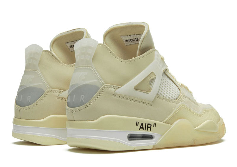 Air Jordan 4 Retro X-Off White Snail sneaker product image 3 | Foot Spikes