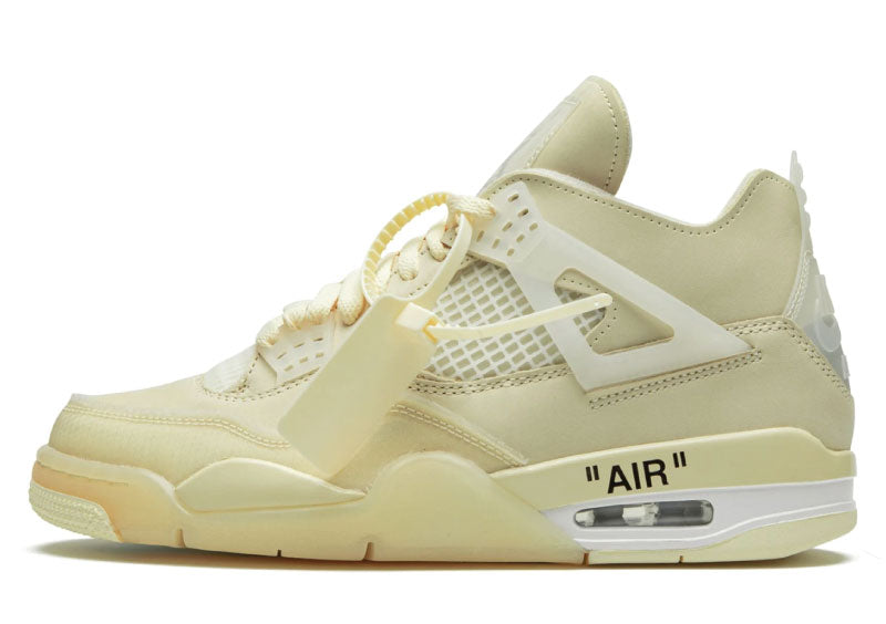 Air Jordan 4 Retro X-Off White Snail sneaker product image 1 | Foot Spikes