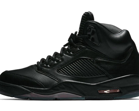 Air Jordan 5 Retro Triple Black sneaker product image 1 | Foot Spikes