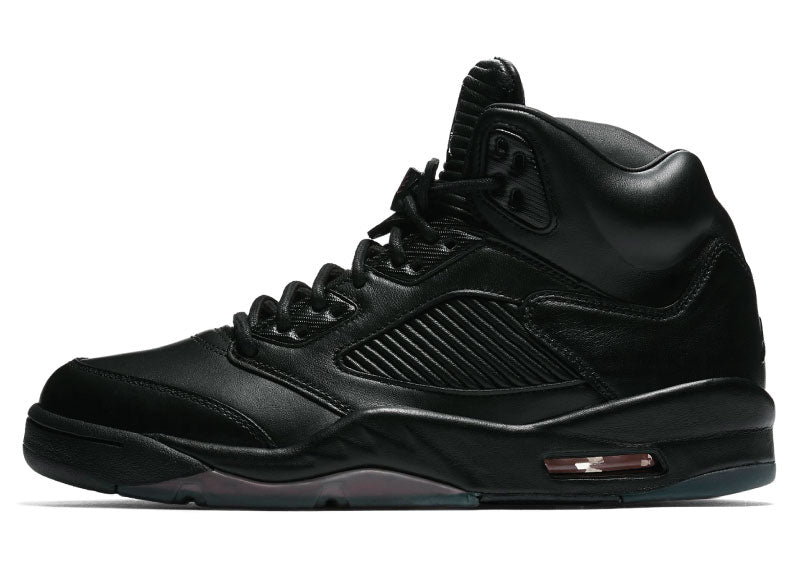 Air Jordan 5 Retro Triple Black sneaker product image 1 | Foot Spikes