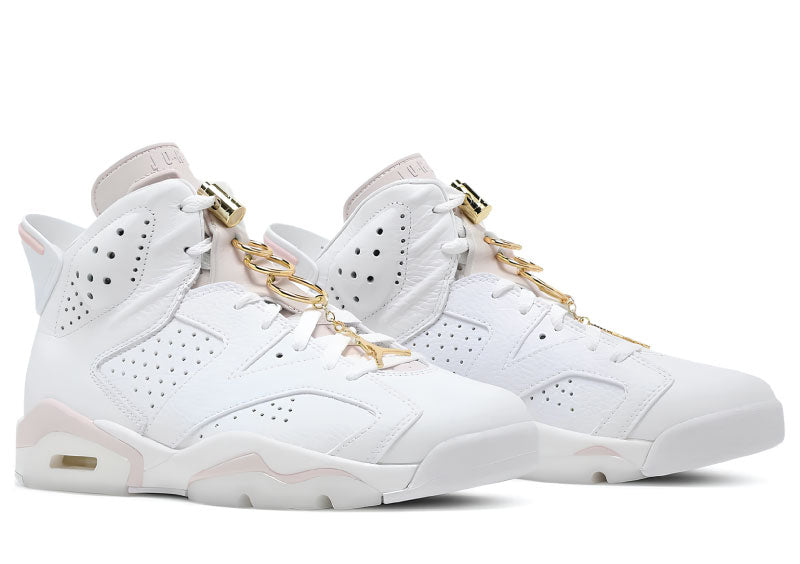 Air Jordan 6 Retro Gold Hoops sneaker product image 2 | Foot Spikes