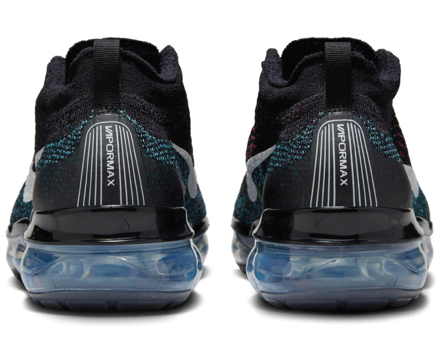 Air VaporMax 2023 Flyknit Black Red University Blue sneaker product image 3 | Foot Spikes