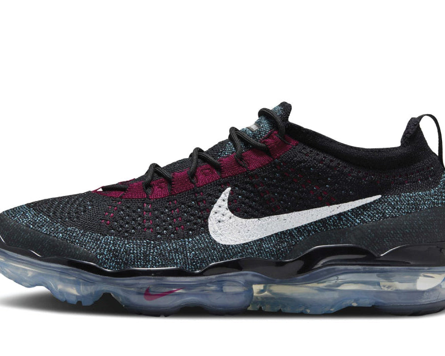 Air VaporMax 2023 Flyknit Black Red University Blue sneaker product image 1 | Foot Spikes