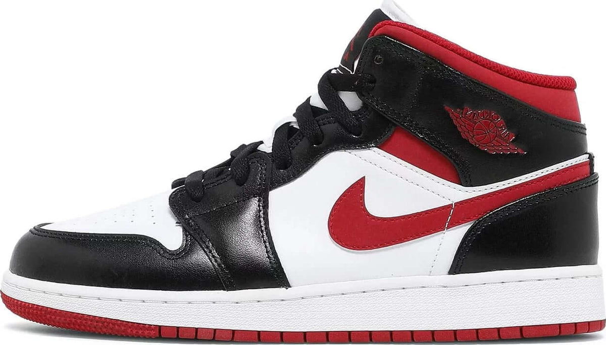 Air Jordan 1 Mid “Metallic Red” sneaker product image 5 | Foot Spikes