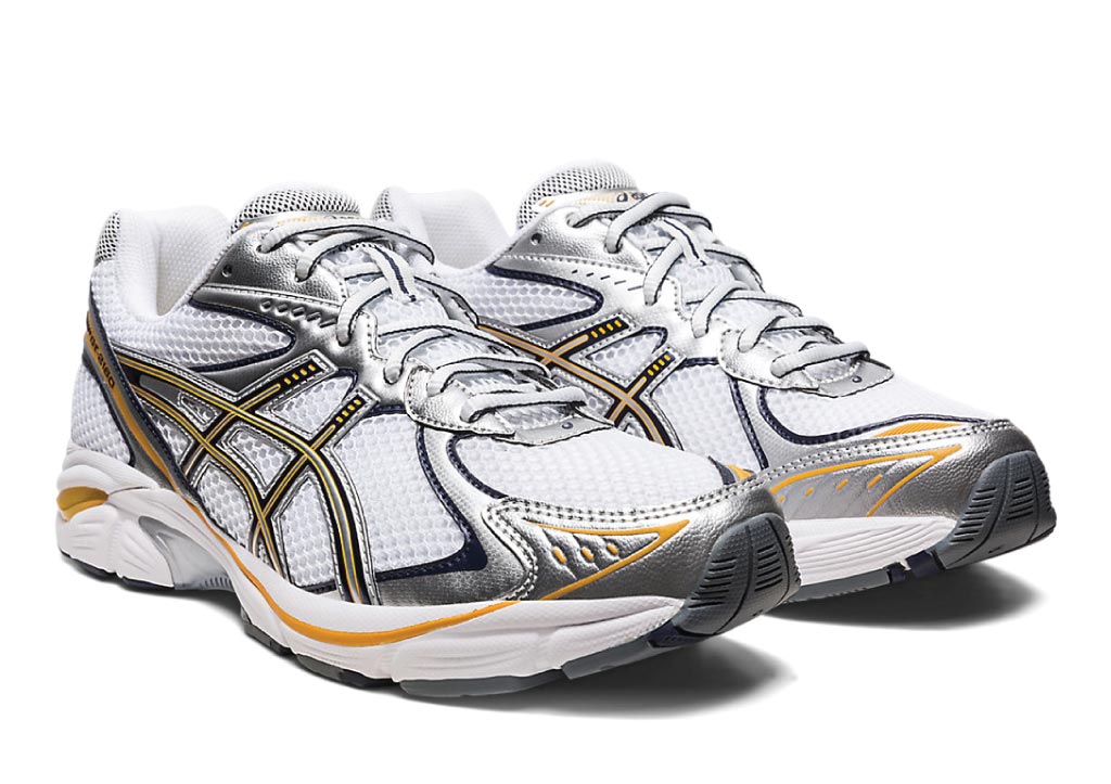 Asics GT-2160 White Pure Silver Gold sneaker product image 2 | Foot Spikes