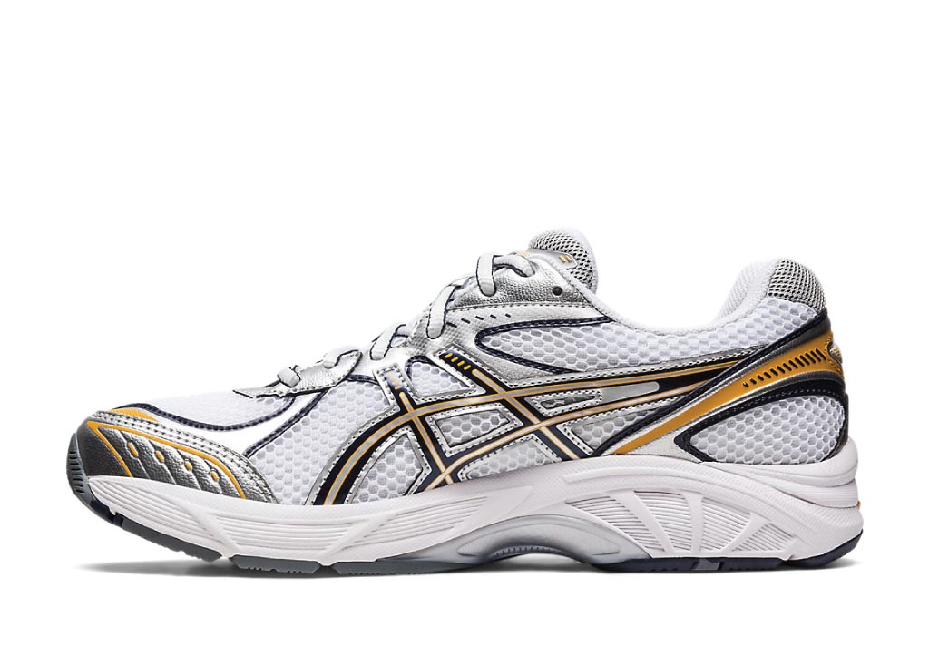 Asics GT-2160 White Pure Silver Gold sneaker product image 1 | Foot Spikes