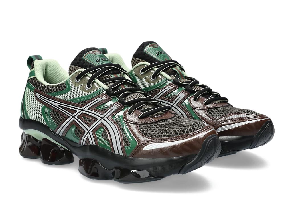 Asics Gel-Quantum Kinetic Dark Sepia Shamrock sneaker product image 2 | Foot Spikes