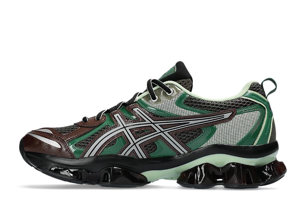 Asics Gel-Quantum Kinetic Dark Sepia Shamrock sneaker product image 1 | Foot Spikes