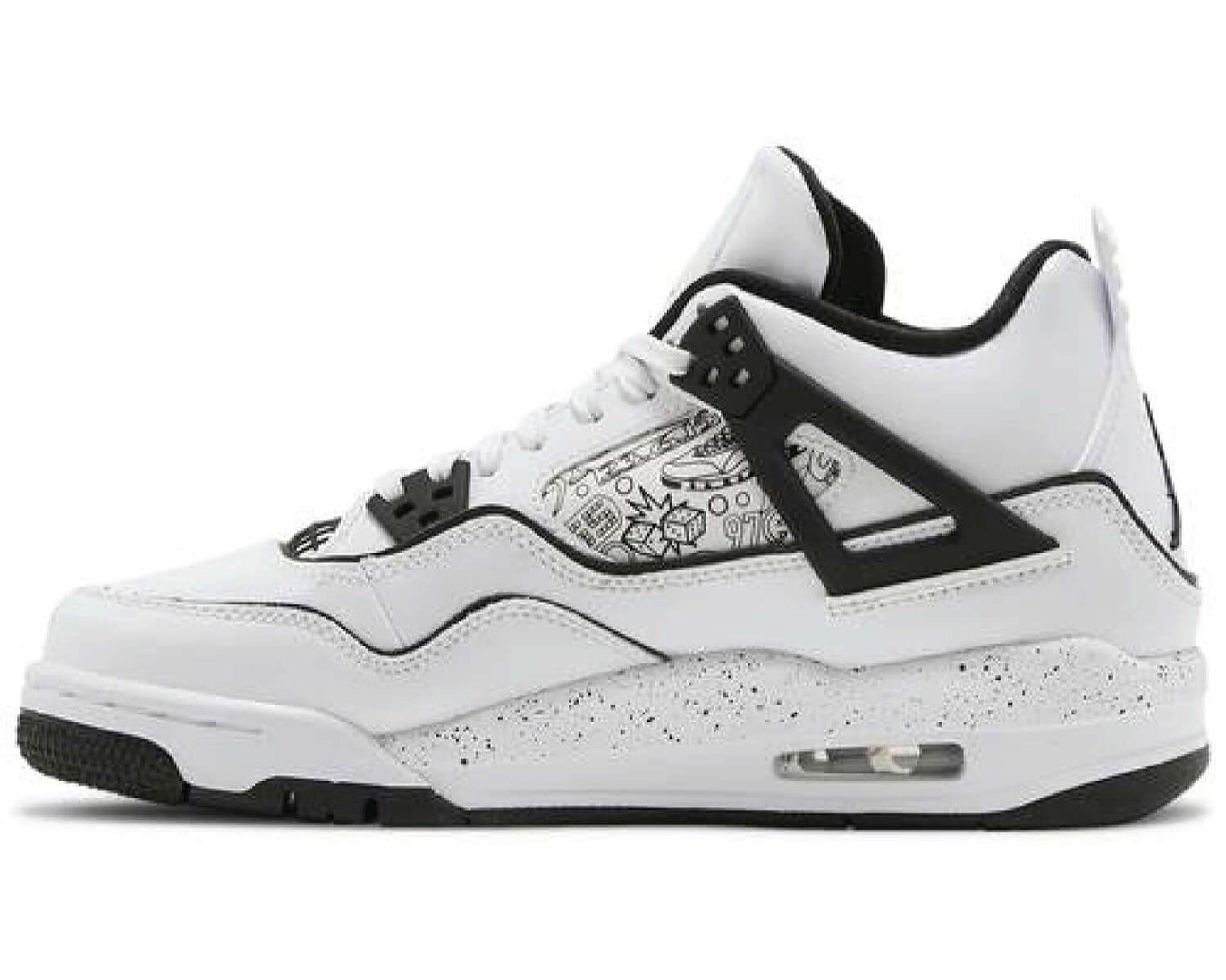 Air Jordan 4 Retro GS 'DIY' sneaker product image 1 | Foot Spikes