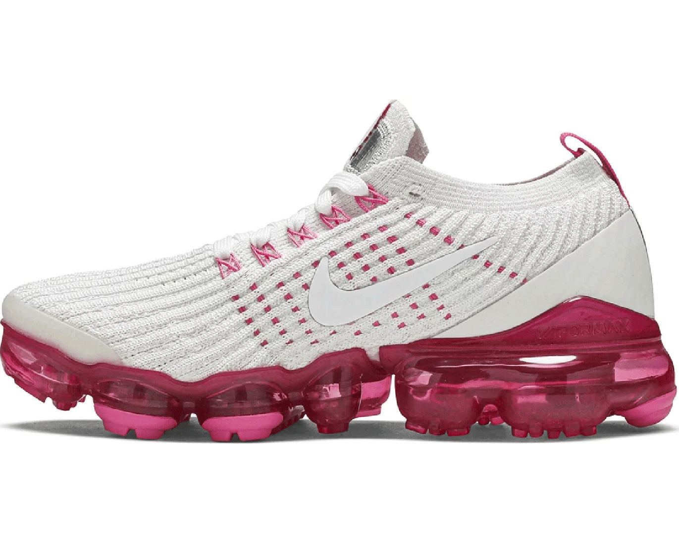 Air VaporMax Flyknit 3 Pink Rise (Wmns) sneaker product image 1 | Foot Spikes