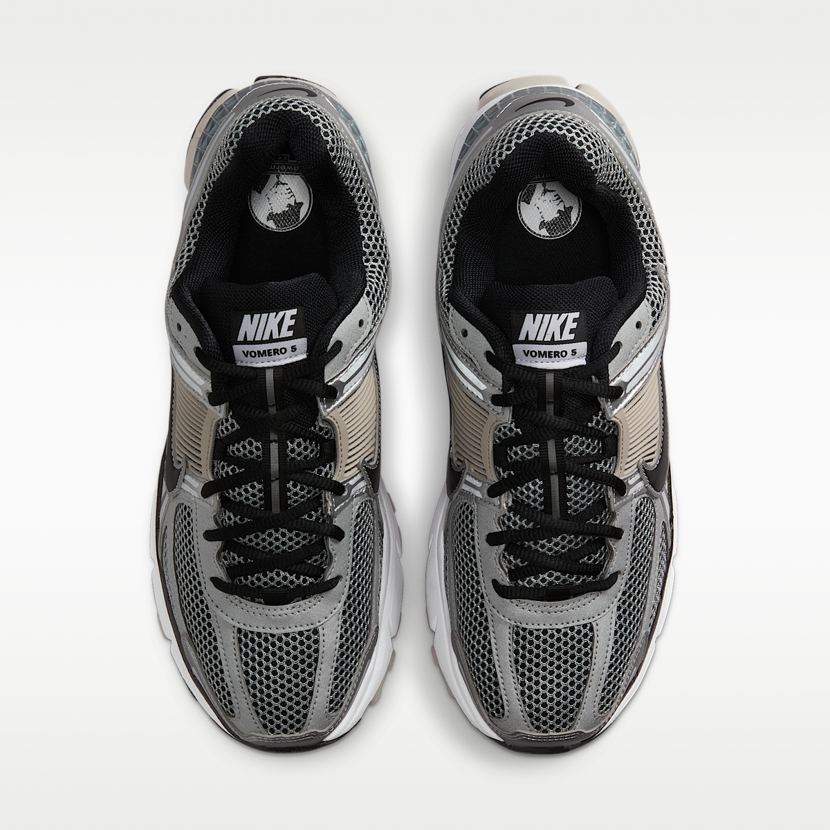 Zoom Vomero 5 Metallic Silver College Grey sneaker product image 4 | Foot Spikes