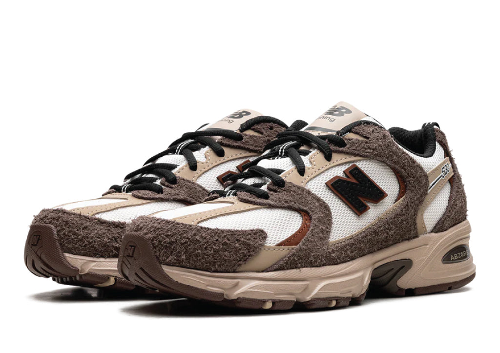 New Balance 530 Brown Tan sneaker product image 2 | Foot Spikes