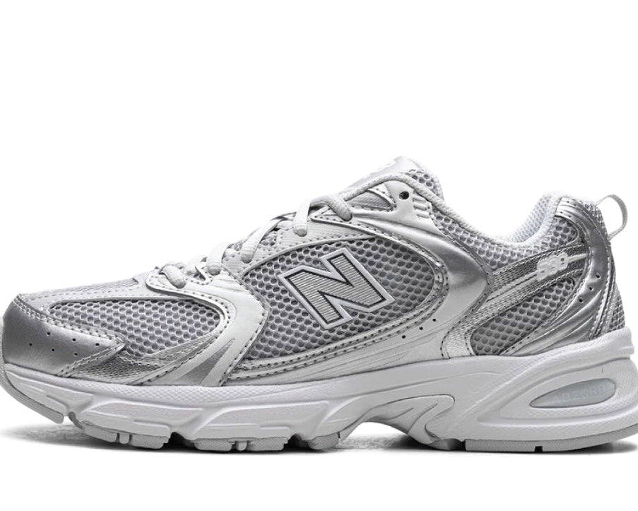 New Balance 530 Moonbeam Silver Metallic sneaker product image 1 | Foot Spikes