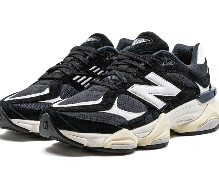 New Balance 9060 Black White sneaker product image 2 | Foot Spikes
