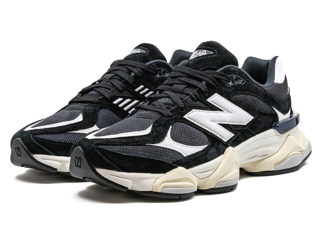 New Balance 9060 Black White sneaker product image 2 | Foot Spikes