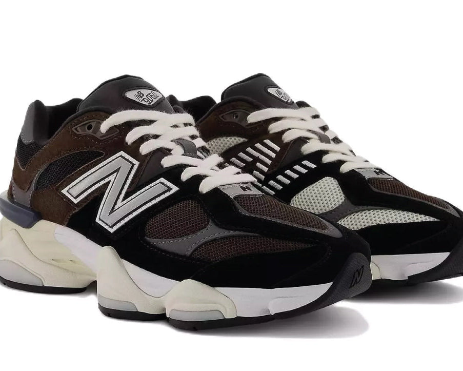 New Balance 9060 Dark Brown sneaker product image 3 | Foot Spikes