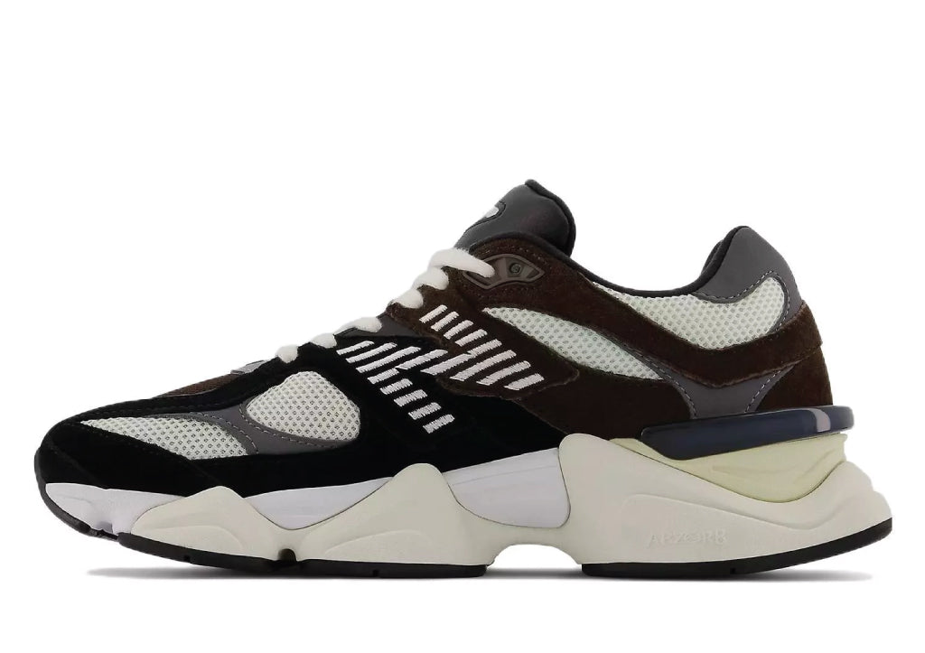 New Balance 9060 Dark Brown sneaker product image 1 | Foot Spikes